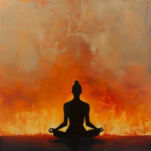 Meditación De Fuego: Serenidad De Las Llamas - Música de Meditación