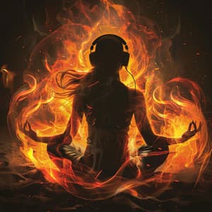 Flame's Flow: Fiery Yoga Music - Yogi Zone
