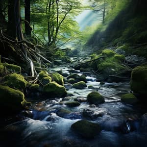 Productive Work by the Stream: Natural Ambience - Christian Instrumental Guitar Music