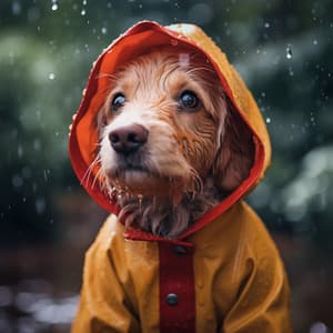 Paseo Bajo La Lluvia: Armonía Juguetona De Perros - Música de la naturaleza Canciones de la naturaleza