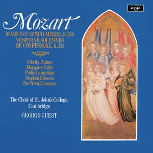 Mozart: Missa brevis; Vesperae Solennes - Wolfgang Amadeus Mozart