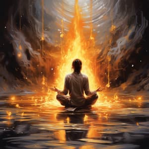 Llama Meditativa: Fuego De La Paz Interior - Cuatro Vientos