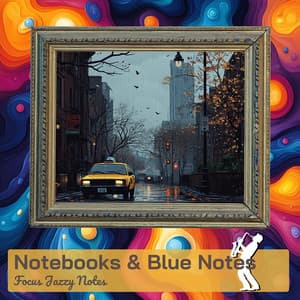 Notebooks & Blue Notes - Focus Jazzy Notes