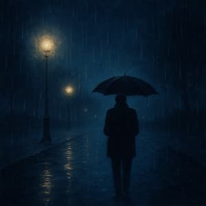 12AM Showers: Nightfall Edition - 24H Rain Sounds