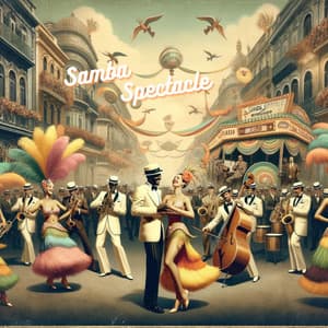 Samba Spectacle: Jazz Echoes of Rio Carnival 2024 - Instrumental Jazz Music Ambient