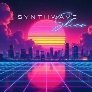 Synthwave Skies: Dance with Digital Shadows - #1 Hits Now