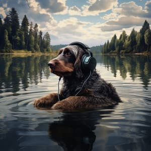 Sonic River: Ambient Waterscapes for Dogs Harmony - Calm Shores