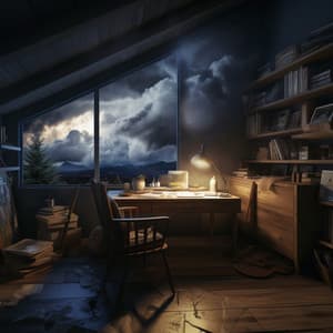 Study Thunder: Ambient Echoes Tune - Dinner Music Chill