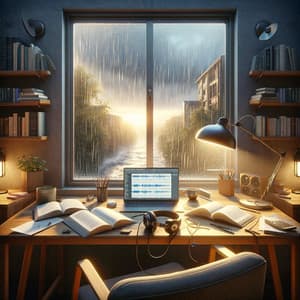 Binaural Rain Study: Cognitive Cascade - Son Elixir