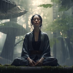 Reflejos De Canciones De Arte Lluvioso: Delicia De La Coral De La Lluvia - Sonido de lluvia