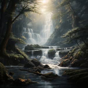 Waterfall Serenade: Soothing Cascades of Sound - HD Nature Sound Library