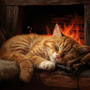 Unión Fogosa Para Gatos: Conexión Pacífica Con Fuego - Efectos especiales del bosque