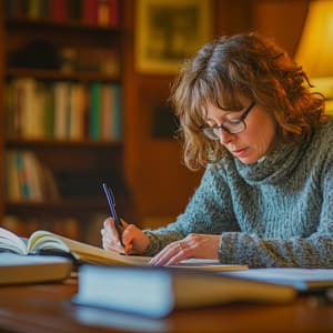 Lofi Sounds for Quiet Study Atmosphere - Binaural Rising