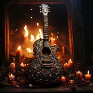 Resplandor De Fuego Binaural: Armonía Meditativa - Energía orbital de 432 Hz