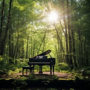 Respiración En Floración: Meditaciones De Piano Para Un Despertar Tranquilo - Musica De Piano Relajante Para El Alma