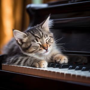 Piano's Peaceful Echoes: Relaxation for Cats - Music For Cats