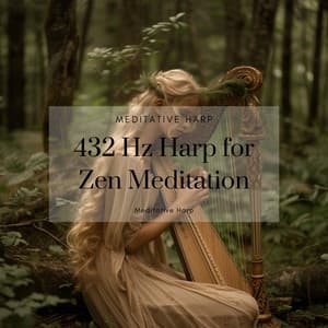 432 Hz Harp for Zen Meditation - Meditative Harp