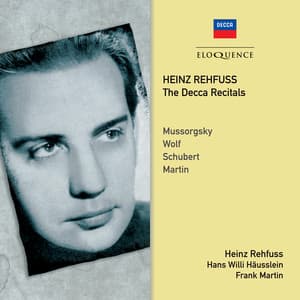 Heinz Rehfuss - The Decca Recitals - Heinz Rehfuss