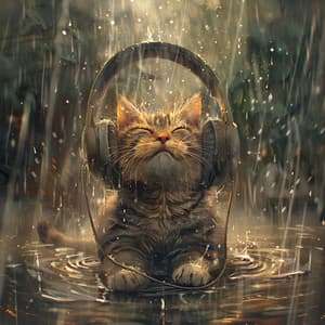 Cats Rain Melody: Music for Purring - The Cat Relaxer