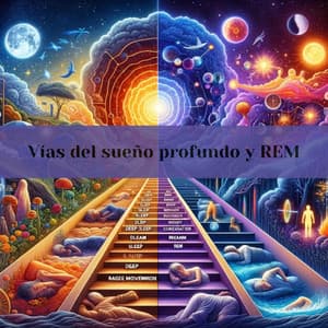 Vías del sueño profundo y REM - Música de Fondo Colección