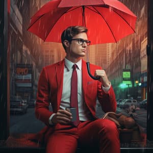 Office Rain Productive Groove: Music For Stress Relief - Sound of Nature Band