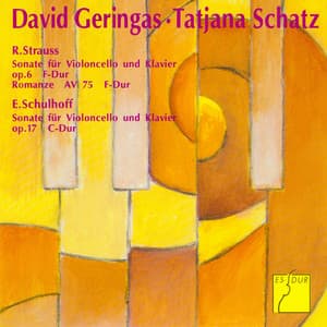 Strauss: Sonata F Major, TrV 115 & Romanze F Major, TrV 118 - Schulhoff: Sonata C Major, Op. 17 - David Geringas