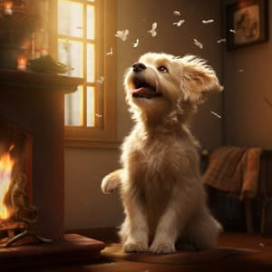 Playful Barks and Warmth of Fire: Gentle Binaural Music for Entertaining and Soothing Dogs - Otoacoustic Emissions