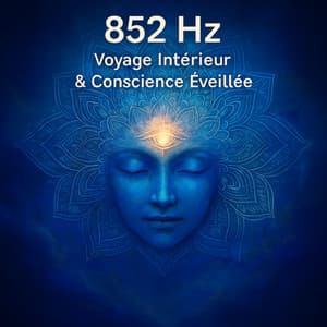 852 Hz Activation du Troisième Œil & Éveil Spirituel - Solfège de fréquence