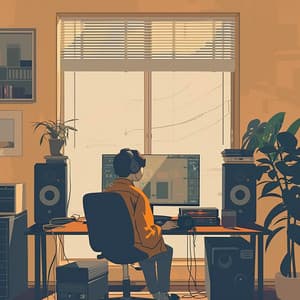 Productividad Del Fuego: Melodías De Enfoque Para El Trabajo - Música para trabajar en casa