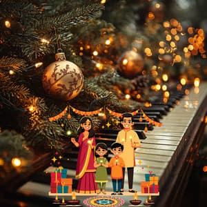 Parivaar ke Saath Christmas ki Raat - Vandemataram Srinivas