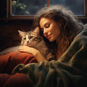 Confort Lluvioso De Los Gatos: Melodías Relajantes Para Felinos - Vibraciones frías