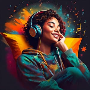 Restful Rhymes: Hip Hop Sleep Sessions - Chillaxing Lofi R&B Groove