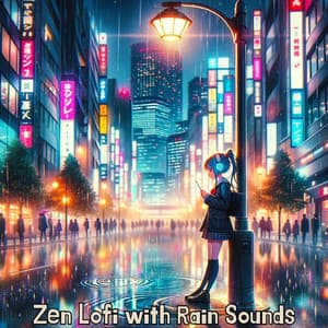 Lofi Drops: Zen Lofi Beats with Rain Sounds for a Chill and Relax - Café Lofi Base