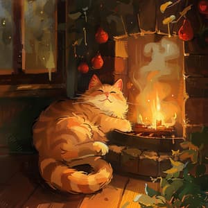 Gatos Junto Al Fuego: Armonía De Ronroneos Musicales - Solo para gatos