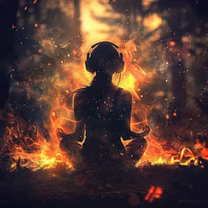 Fire's Relaxing Rhythms: Calming Music - Koshi Chimes Relax