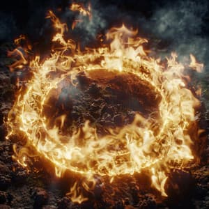 Binaural Fire Music: Cozy Sounds for Sleep - Arctic Pads