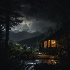 Rainy Nightfall Serenity: Nature's Sleepscape - Natural Rain Sounds for Sleeping