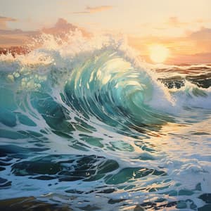 Sinfonía Oceánica Melódica: Armonías De Música Y Olas - Sonidos del hermoso mundo