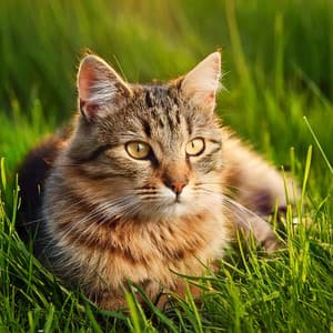 Relaxing Sounds for Cats: Gentle Echoes - Stress Relief Helper