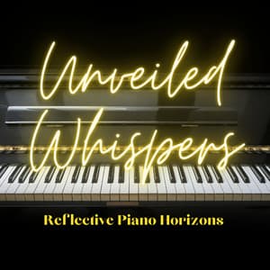 Unveiled Whispers: Reflective Piano Horizons - Piano Keys
