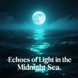 Echoes of Light in the Midnight Sea - Calming Rain