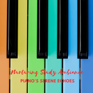 Nurturing Study Ambiance: Piano's Serene Echoes - Coffee Shop BGM Relax