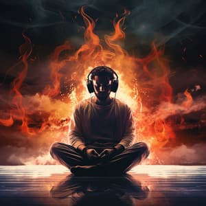 Binaural Fire Focus: Concentration Flames Tune - Dark Focus