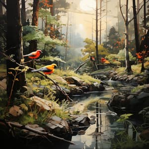 Paisajes Etéreos De Arroyos: Armonizando Con La Naturaleza - Naturalmente recurrente