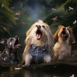 River Requiem: Gentle Waters for Pet Tranquility - Lullaby Rain