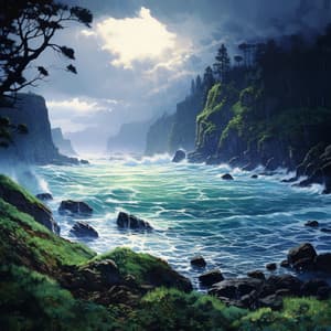 Sonic Cascades: Water's Melodic Embrace - The Nature Project