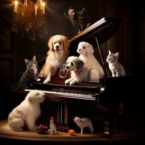 Piano Music: Joyful Pet Melodies - Pet Care Music Therapy