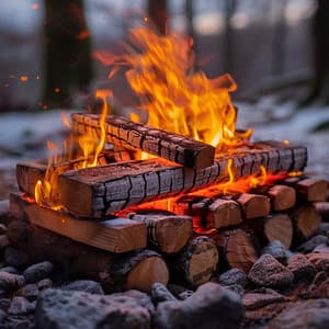 Armonías Binaurales De Fuego: Sonidos De Brasas - Sonidos de la Naturaleza Relajantes