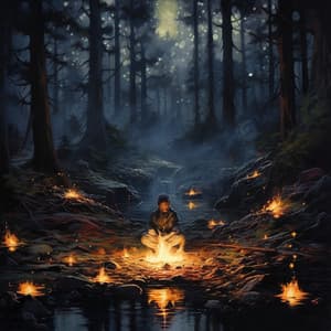 Reflexiones Meditativas Junto A La Brasa Serena: Música En La Luz De La Hoguera - Naturaleza FX