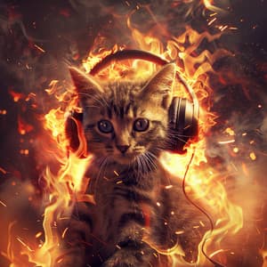 Feline Fire: Calming Music for Cats - Jazz Music Therapy for Cats